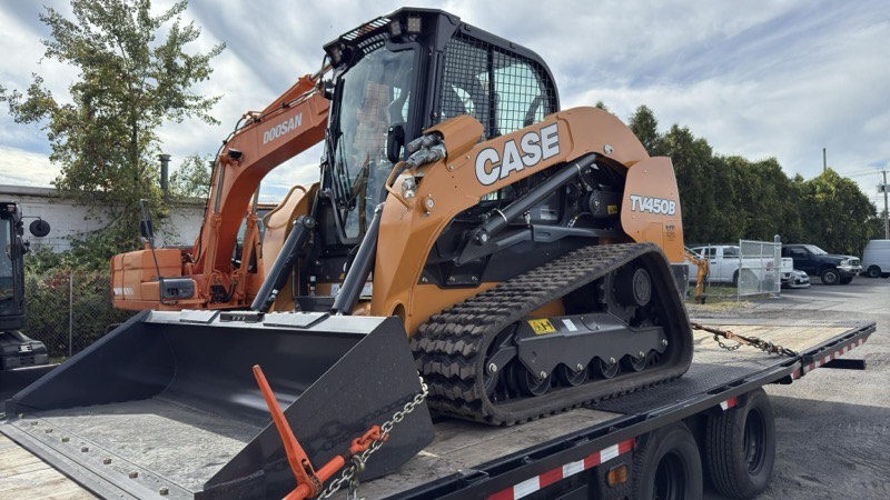 Trenching for underground electric utility installation in Madison County NY