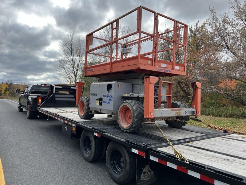 Ditch excavation and drainage improvement project in Cayuga County NY