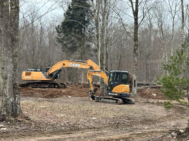 Large-scale earthwork and cut-fill operation for infrastructure project CNY