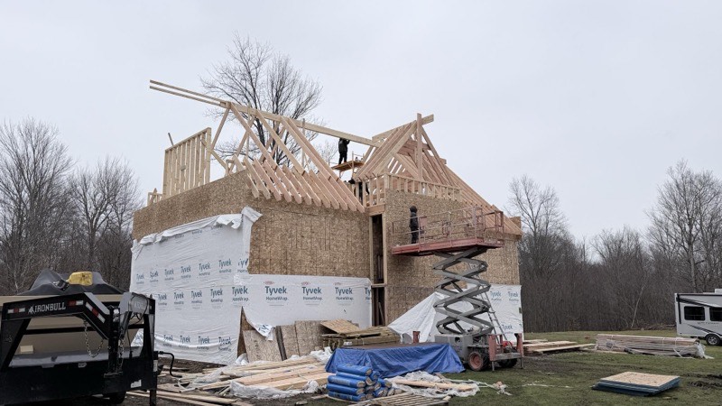 Land clearing and stump removal for residential subdivision development