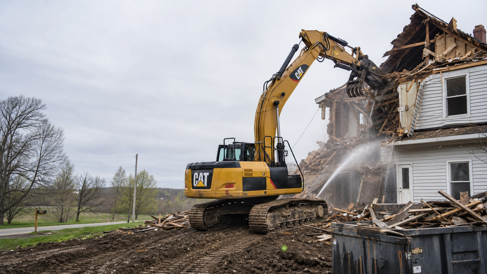 Rural Farmhouse Teardown